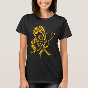 We Wear Gold For Childhood Cancer Awareness Butter T-Shirt
