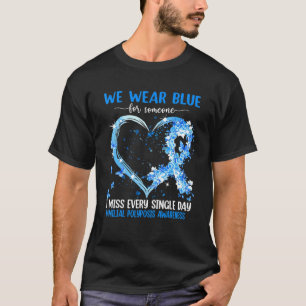 We Wear Pink For Familial Polyposis Awareness Hear T-Shirt