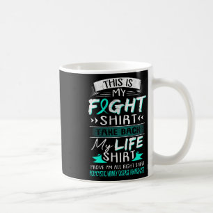 We Wear Teal Polycystic Kidney Disease Awareness R Coffee Mug