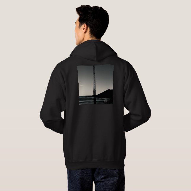  We Were Here w title men black hoodie back  (Back Full)