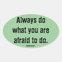 We Were Liars Motto Sticker:  Always do...