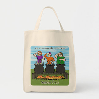 We Who Are About to Dye Salute You bag