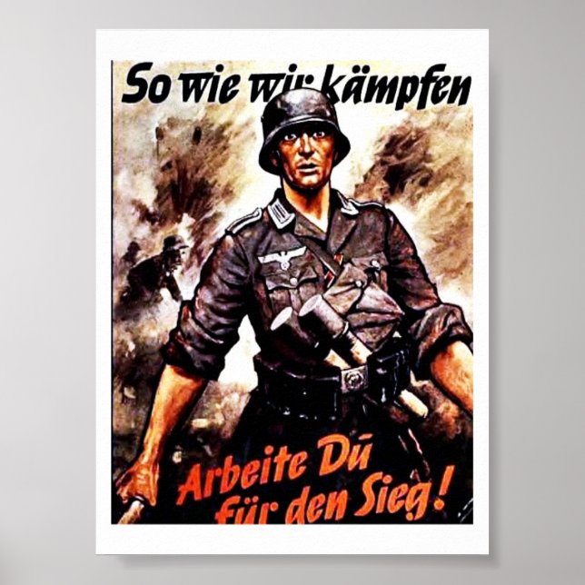 We Wie Wir Kampfen Poster (Front)