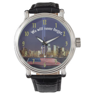 We Will Never Forget 9-11 Tribute Watch