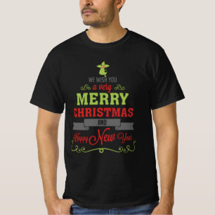 We Wish You A Very Merry Christmas   Holidays T-Shirt