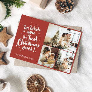 We Wish You The Best Christmas Ever Card