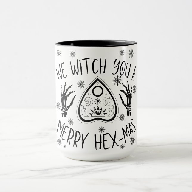 We Witch You A Merry Hex-Mas Mug (Center)