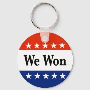 We Won 2026 Elections Keychain