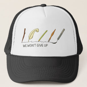 We Won’t Give Up – Artistic Pens and Quills  Trucker Hat