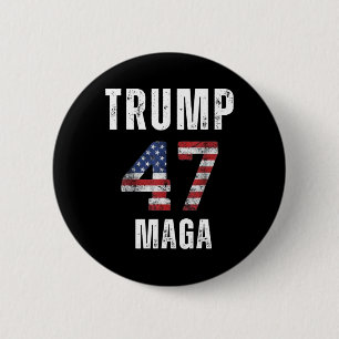 We Won Win Inauguration Day 2025 47th President Am 2 Inch Round Button
