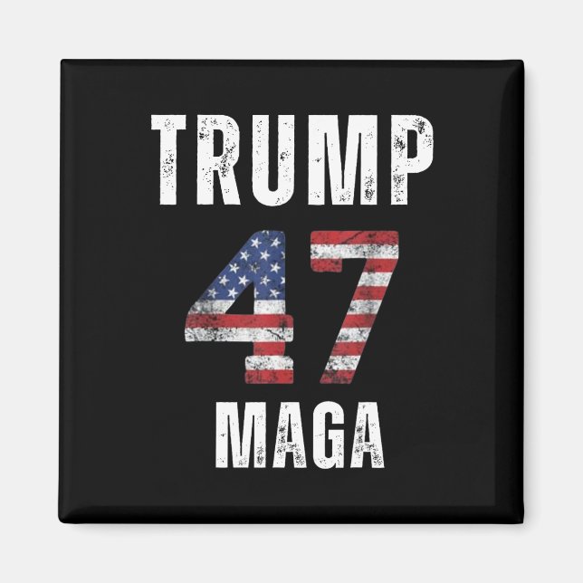 We Won Win Inauguration Day 2025 47th President Am Magnet (Front)