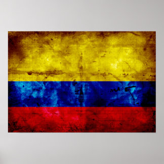 WeaĞColombia Flag Poster