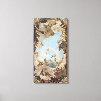 Wealth and Benefits of the Spanish Monarchy Canvas Print