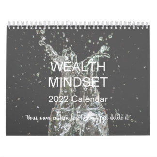 Wealth Mindset Calendar