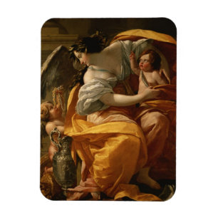 Wealth (oil on canvas) magnet