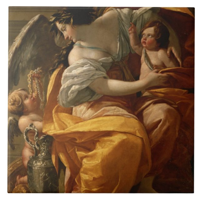 Wealth (oil on canvas) tile (Front)