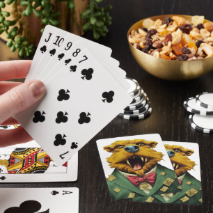 wealthy and wacky playing cards