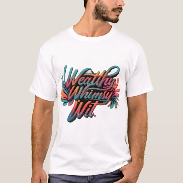 Wealthy Whimsy avec T-Shirt de base pour hommes (Devant)
