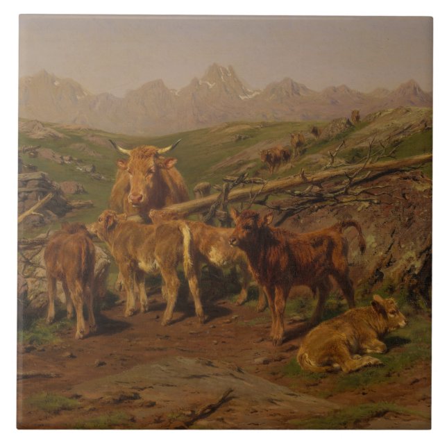 Weaning the Calves (Cow Farming) Tile (Front)