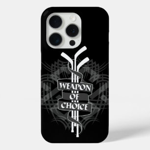 Weapon Of Choice (Hockey) iPhone 15 Pro Case