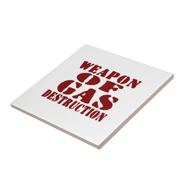 Weapon Of Gas Destruction Tile (Side)