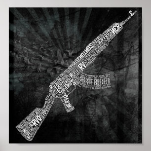 Weaponised (the voice of tyrants) poster