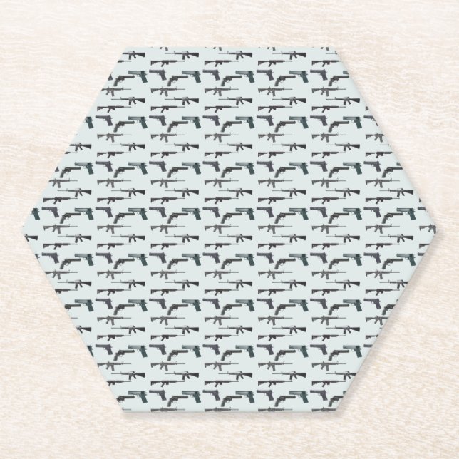 Weapons Collage Coaster (Front)