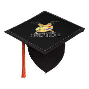 Weapons of mass creation  graduation cap topper