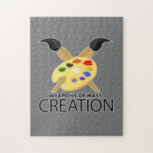 Weapons Of Mass Creation Jigsaw Puzzle