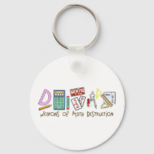Weapons Of Math Destruction Keychain