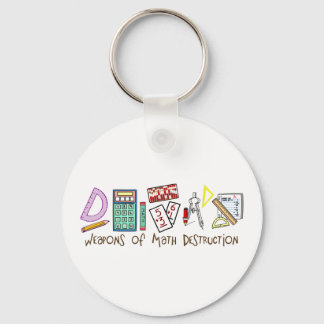 Weapons Of Math Destruction Keychain