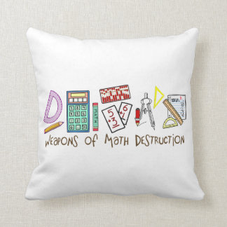 Weapons Of Math Destruction Throw Pillow