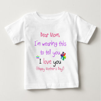 Wear a Love Letter to Mom Baby T-Shirt