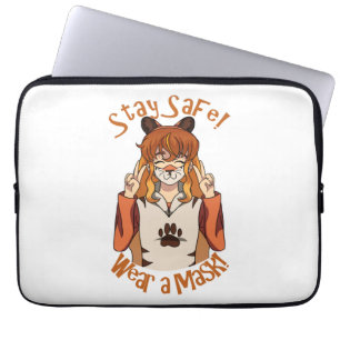 Wear a Mask! Electronics Bag