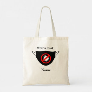 Wear a Mask Thunder_Cove Tote Bag
