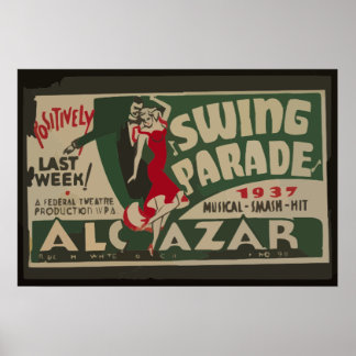 Wear and style entertainment posters of the past