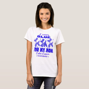 Wear Blue For Mom Cute Balloon Dog Colon Cancer T-Shirt