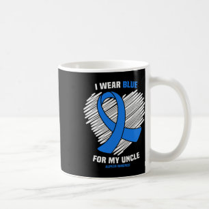Wear Blue For My Uncle Alopecia Awareness 1 Coffee Mug