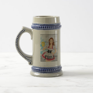 Wear Dirndl Drink Bier Celebrate Oktoberfest Beer Stein