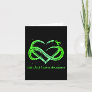 Wear Green For Bile Duct Cancer Awareness Warrior Card