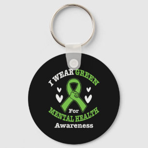 Wear Green For Mental Health Awareness Month 5 Keychain