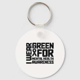 Wear Green For Mental Health Awareness Month 9  Keychain
