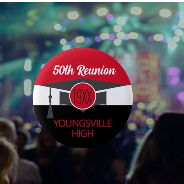 Wear it! Custom class reunion button (Creator Uploaded)