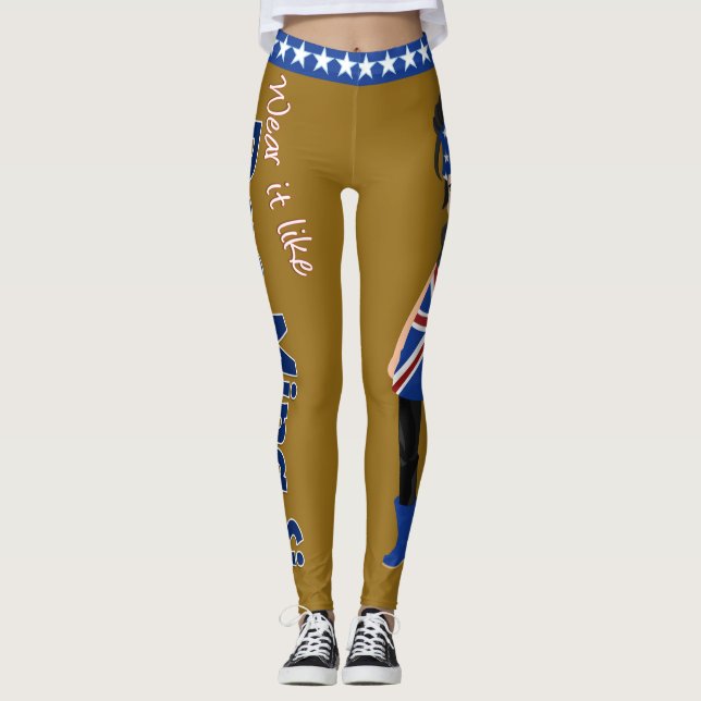 Wear it Like Dao Ming Si Leggings (Front)