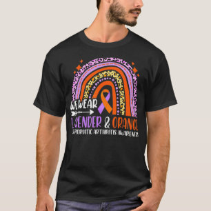 Wear Lavender Orange Rainbow Psoriatic Arthritis A T-Shirt