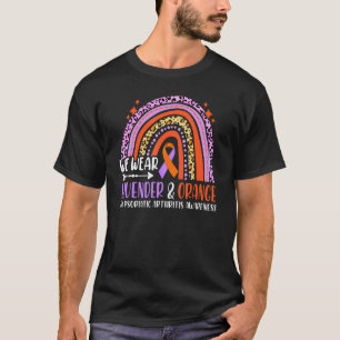 Wear Lavender Orange Rainbow Psoriatic Arthritis A T-Shirt
