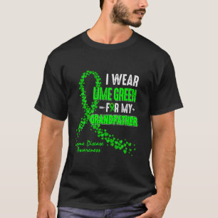 Wear Lime Green For Grandfather Lyme Disease Aware T-Shirt