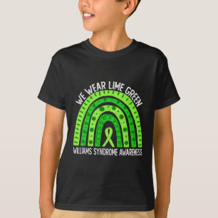 Wear Lime Green For Williams Syndrome Awareness T-Shirt