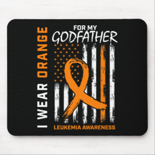 Wear Orange For Godfather Leukaemia Awareness Amer Mouse Pad