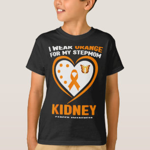 Wear orange for stepmom kidney cancer awareness T-Shirt